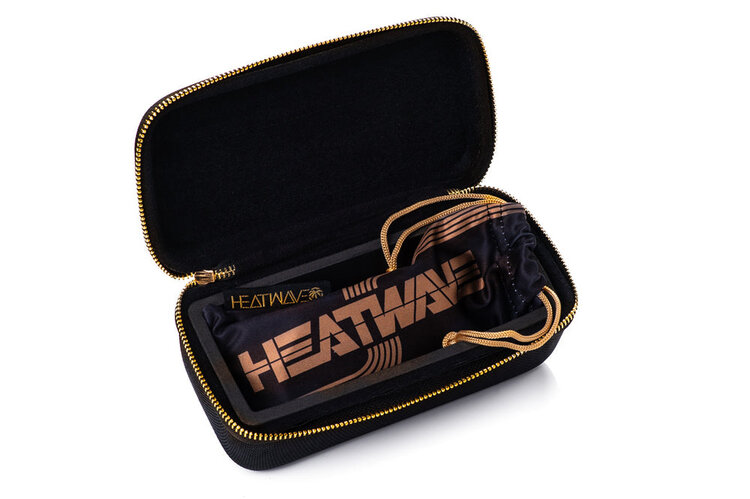 Heat Wave Slimline Hard Sunglasses Case