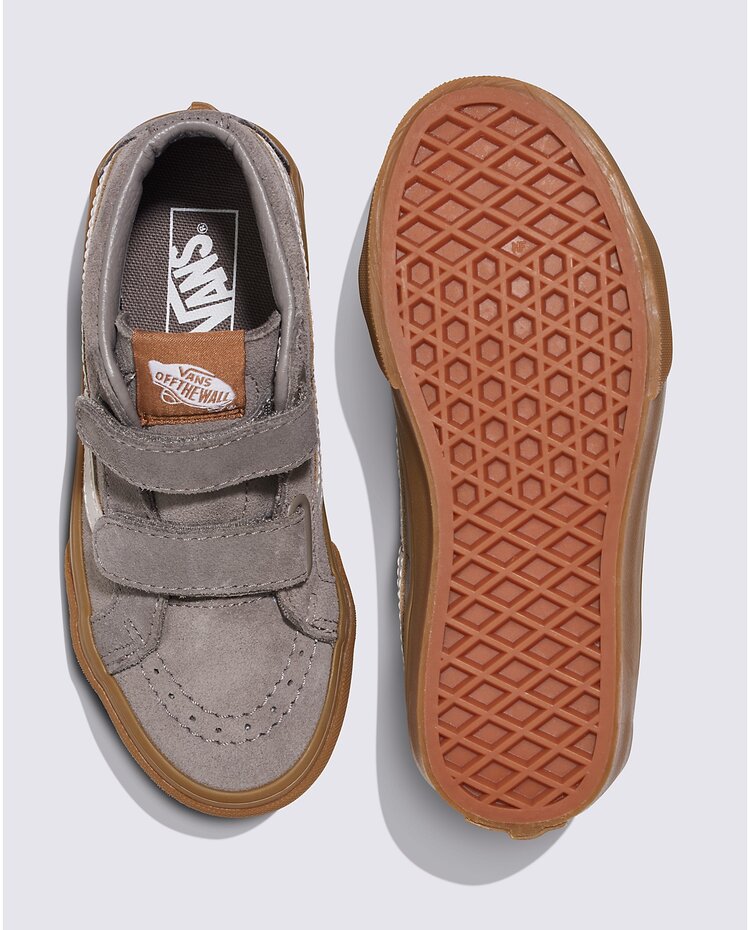Vans Vans Kids Sk8-Mid Reissue V Gum Shoe | Gum Grey