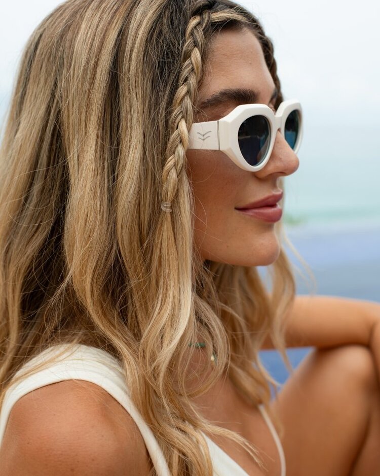 I-SEA Hanna | Coconut/Blue Lens