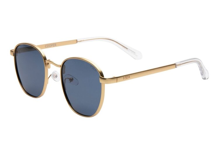 I-SEA Cooper | Gold/Navy Polarized Lens
