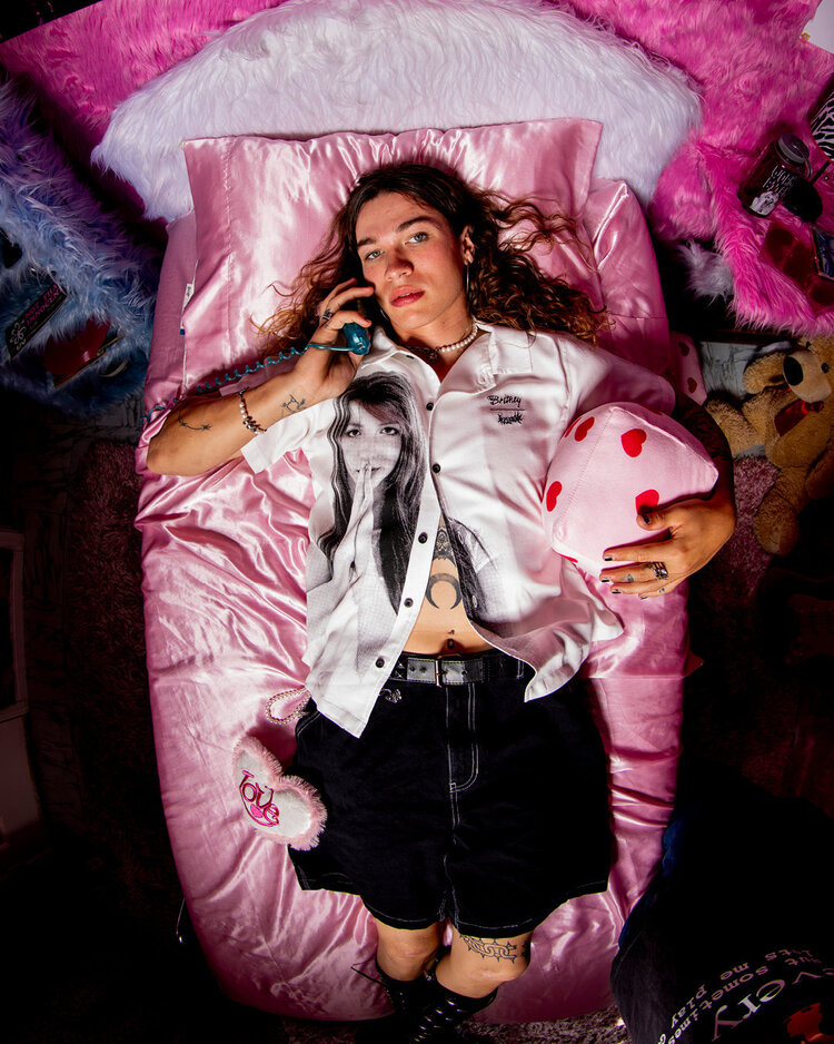 Welcome Welcome Rayon Photo Shirt | White