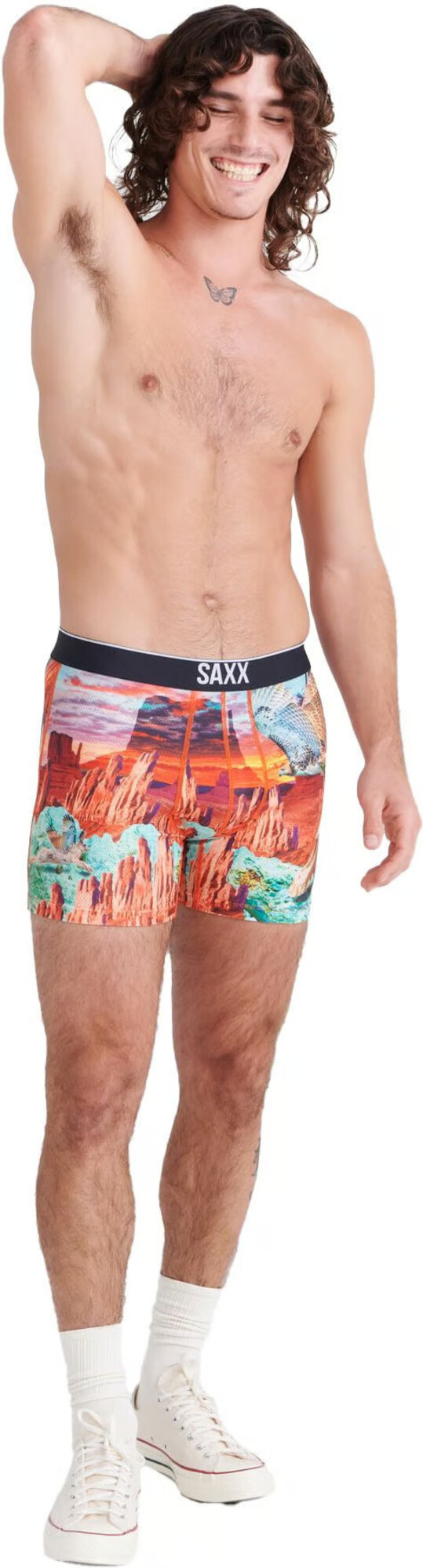 Saxx Saxx Volt Breathable Mesh Boxer Brief | Monument Valley- Multi