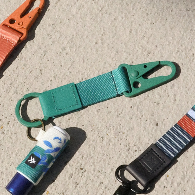 Thread Thread Keychain Clip | Jade
