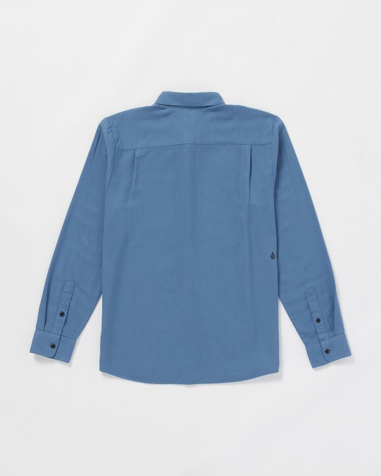 Volcom Caden Solid Long Sleeve | Blueberry