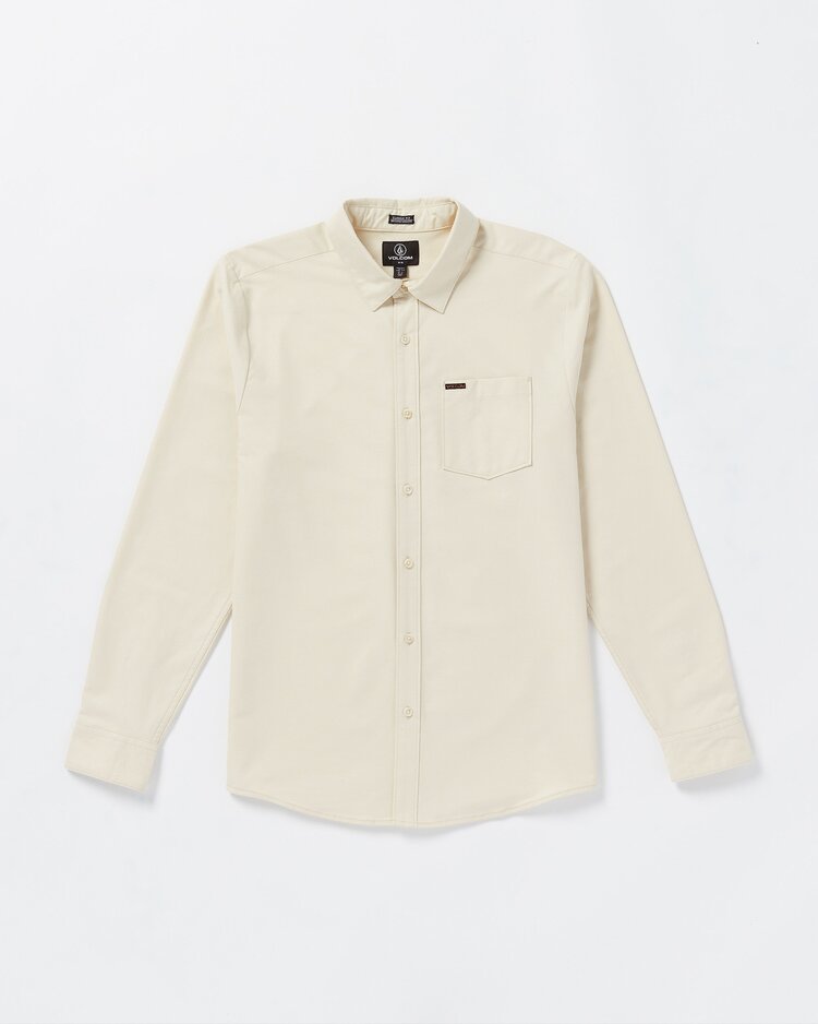 Volcom Volcom Veeco Oxford Long Sleeve | Dirty White