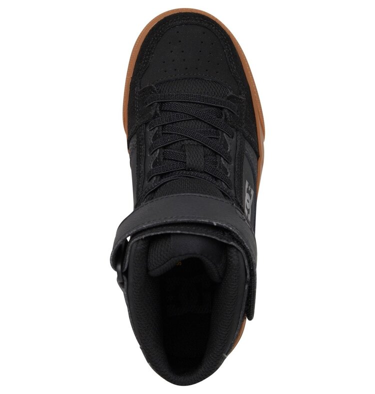DC Pure High-Top Ev (Youth) | Black/Gum