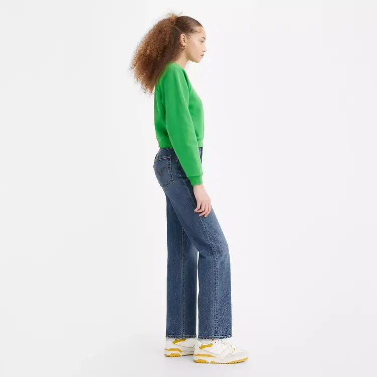 Levi's Ribcage Full Length Jeans | Valley View Blue