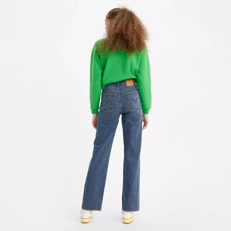 Levi's Ribcage Full Length Jeans | Valley View Blue