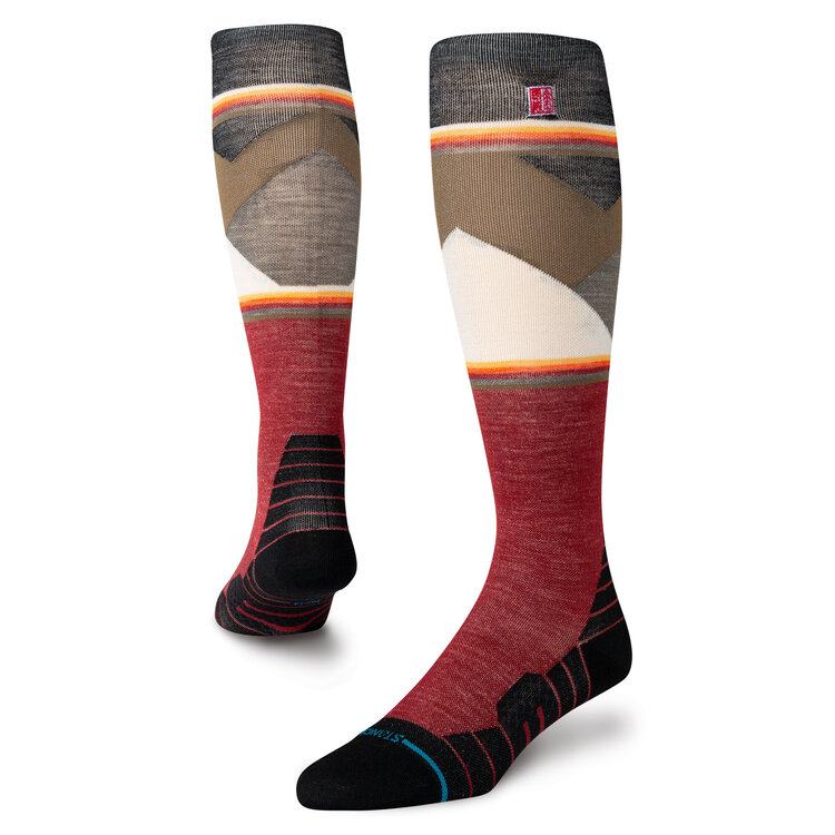 Stance Jimmy Chin Ultra Lite Wool Snowboard Socks | Red