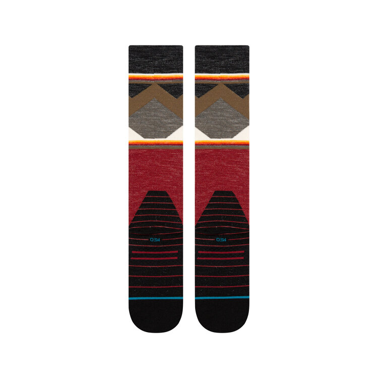 Stance Jimmy Chin Ultra Lite Wool Snowboard Socks | Red