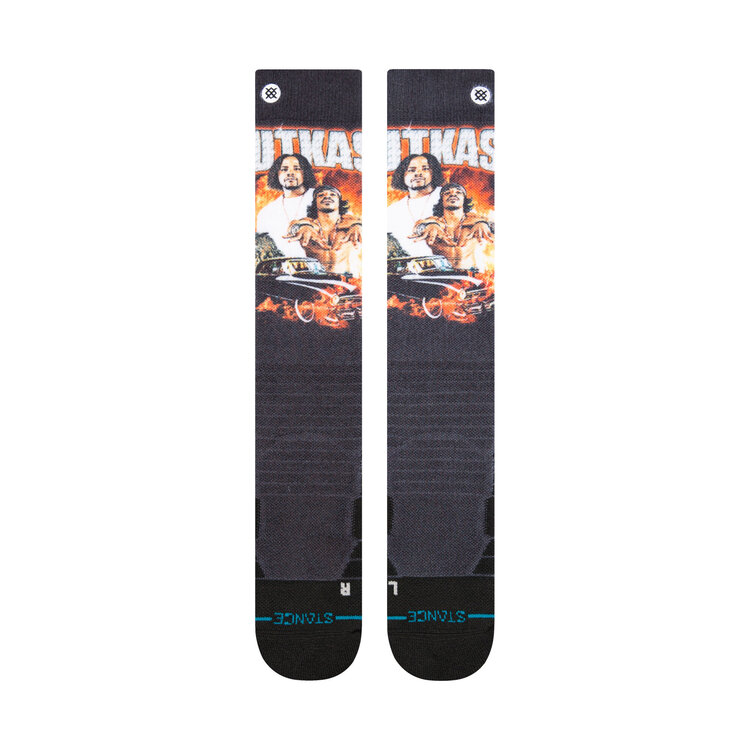 Stance Stance Stankonia Mid Poly Snowboard Sock | Multi