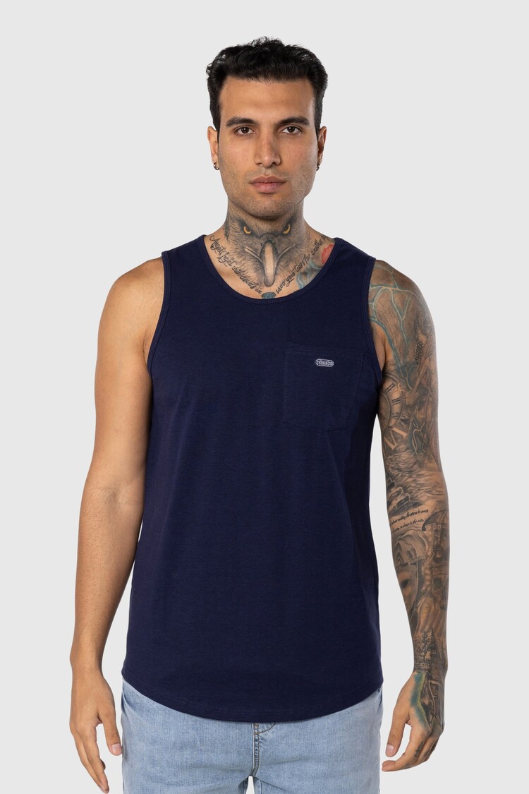 TEAMLTD TEAMLTD Not-So-Basic Pocket Tank | Navy