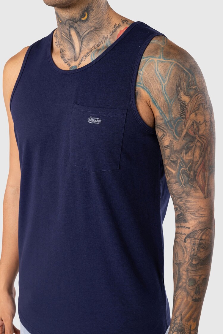 TEAMLTD TEAMLTD Not-So-Basic Pocket Tank | Navy
