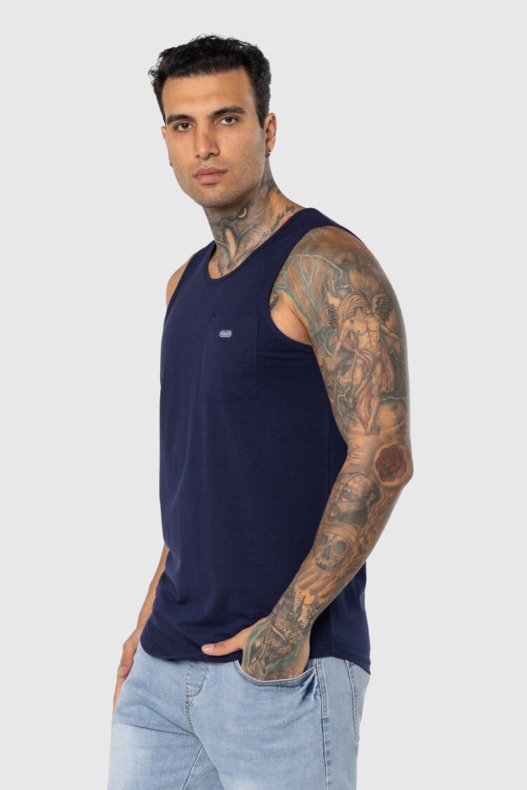 TEAMLTD TEAMLTD Not-So-Basic Pocket Tank | Navy