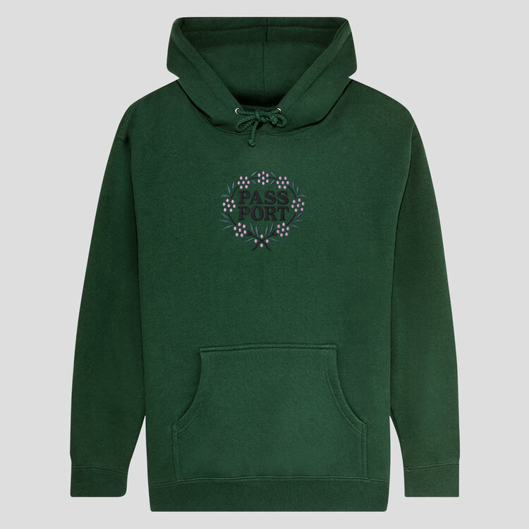 Pass~Port Pass~Port Wattle Hoodie  | Forest Green