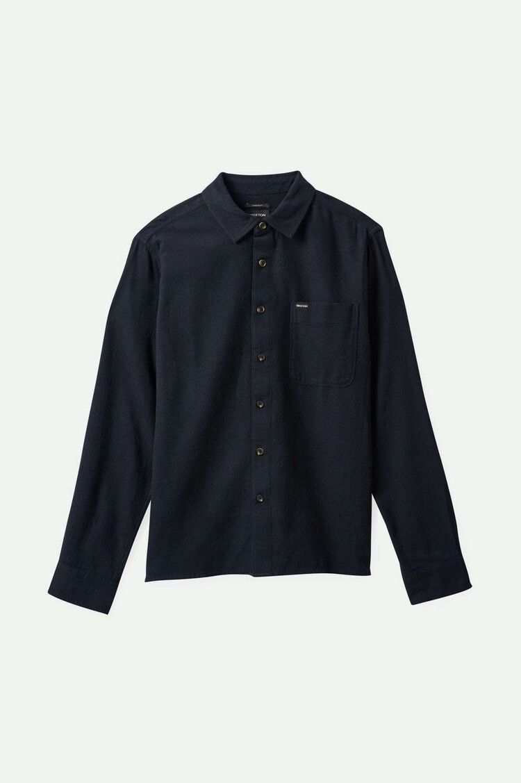 Brixton Brixton Hasting Lightweight Flannel | Black