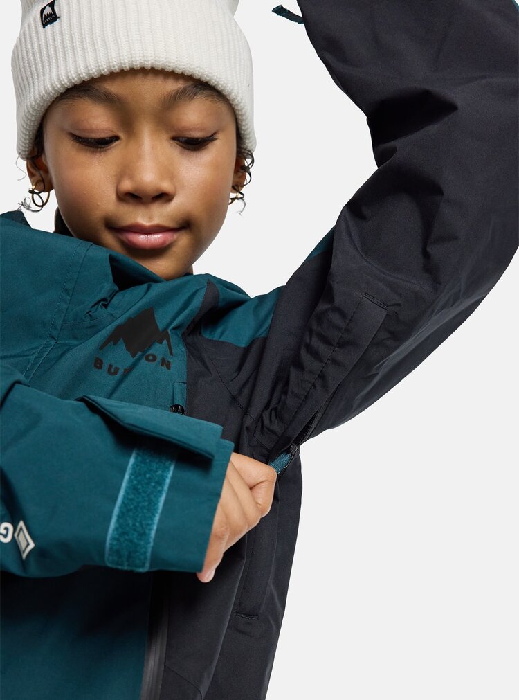 Burton Burton Kids' GORE-TEX Shell Jacket | Deep Emerald/True Black