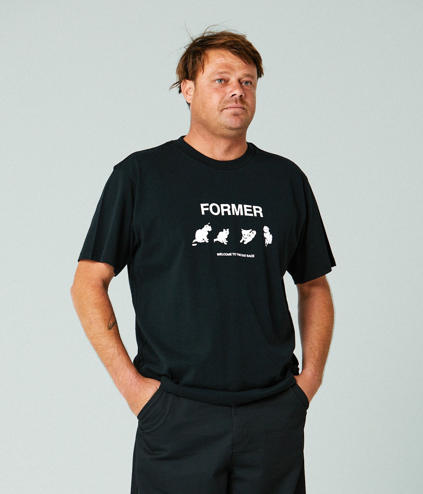 Kitty Litter T-Shirt | Black - The Choice Shop