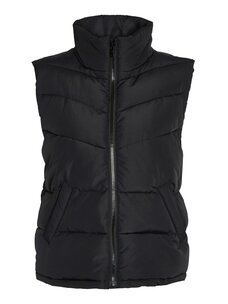 Noisy May Noisy May Dalcon Short Gilet Vest | Black