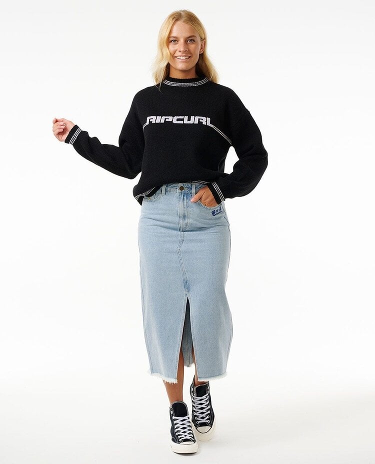 Rip Curl Rip Curl The Search Turtle Neck Knit | Black