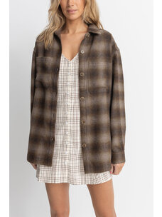 Rhythm Rhythm Mazzy Shacket | Cedar