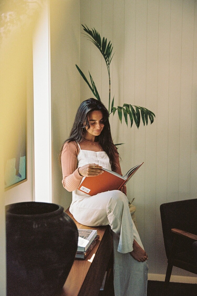 Rhythm Rhythm Classic Knit Long Sleeve Top | Cinnamon