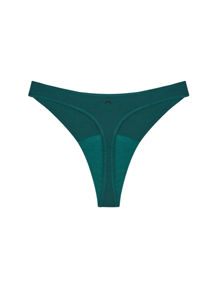 Huha High Rise Thong | Green