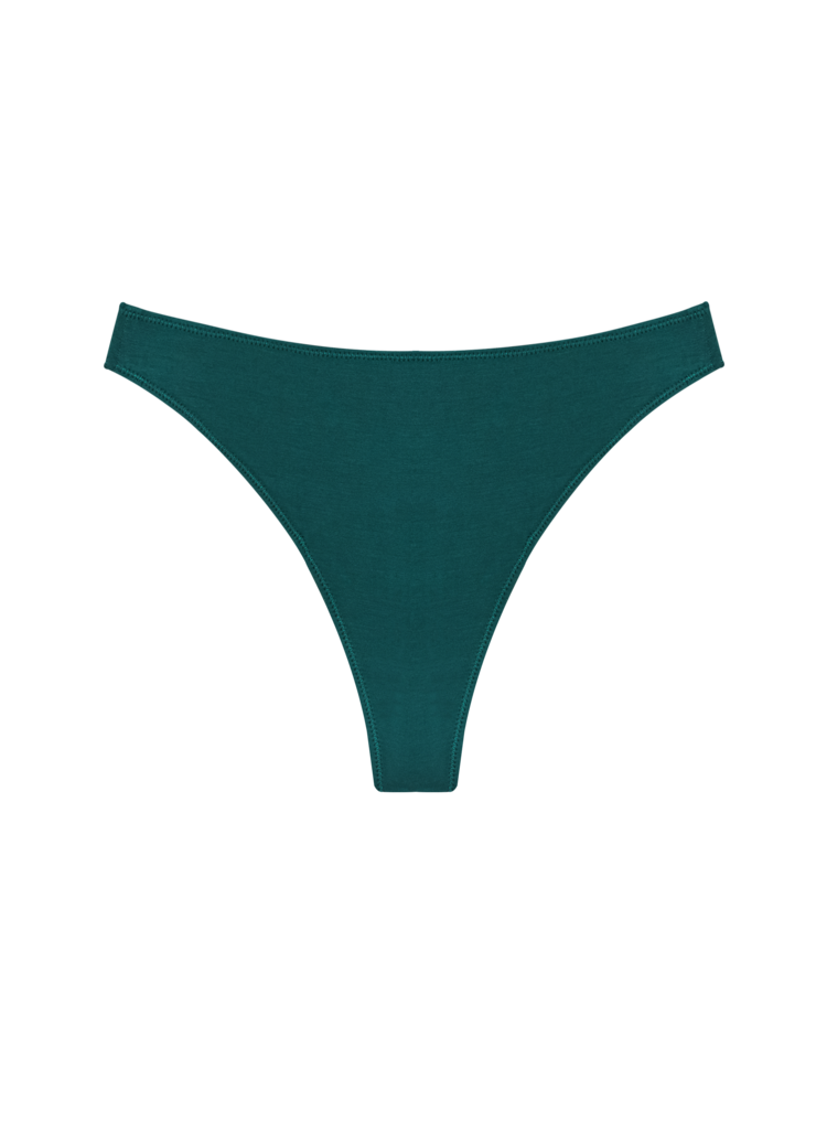 Huha High Rise Thong | Green