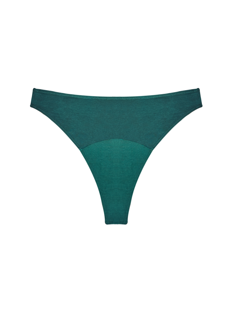 Huha Huha High Rise Thong | Green