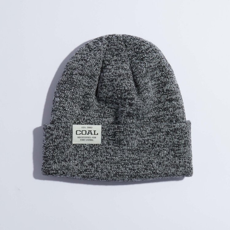Coal Coal The Uniform Low Beanie | Black Marl