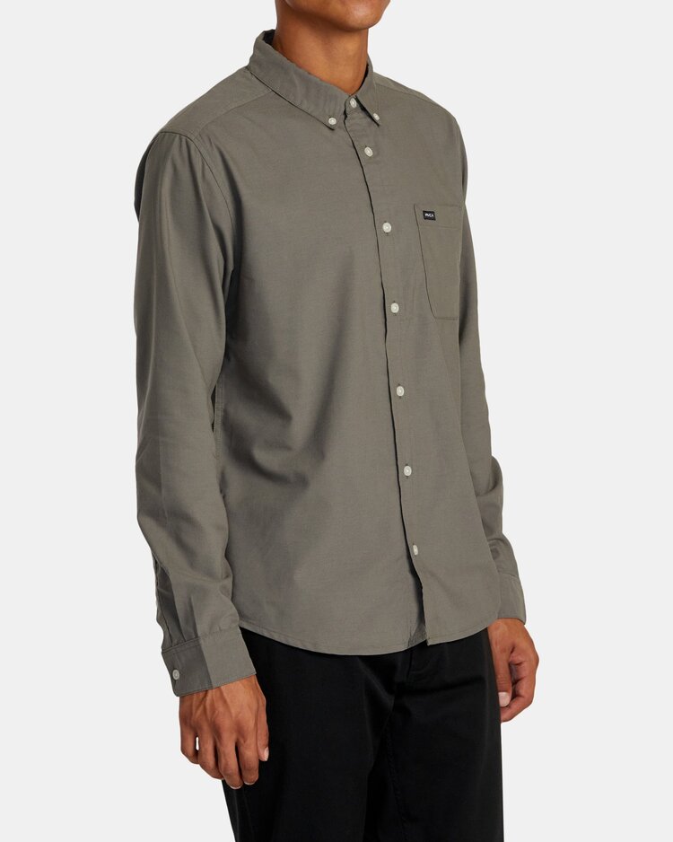RVCA RVCA Thatll Do Stretch LS | Sage Leaf