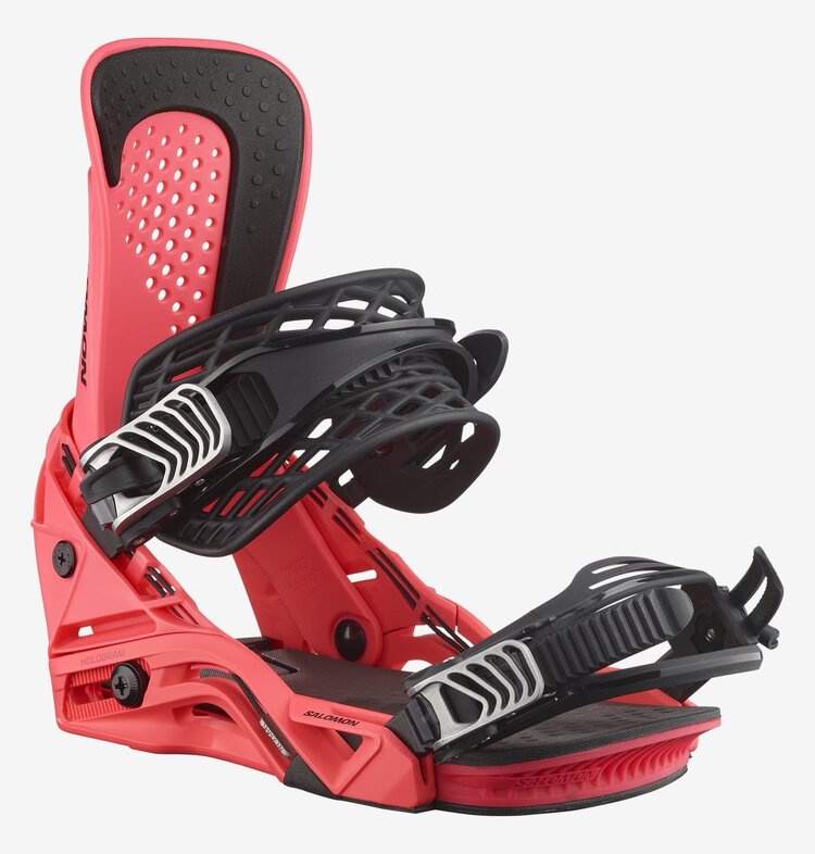 Salomon Men's Hologram Snowboard Bindings | Calypso Coral