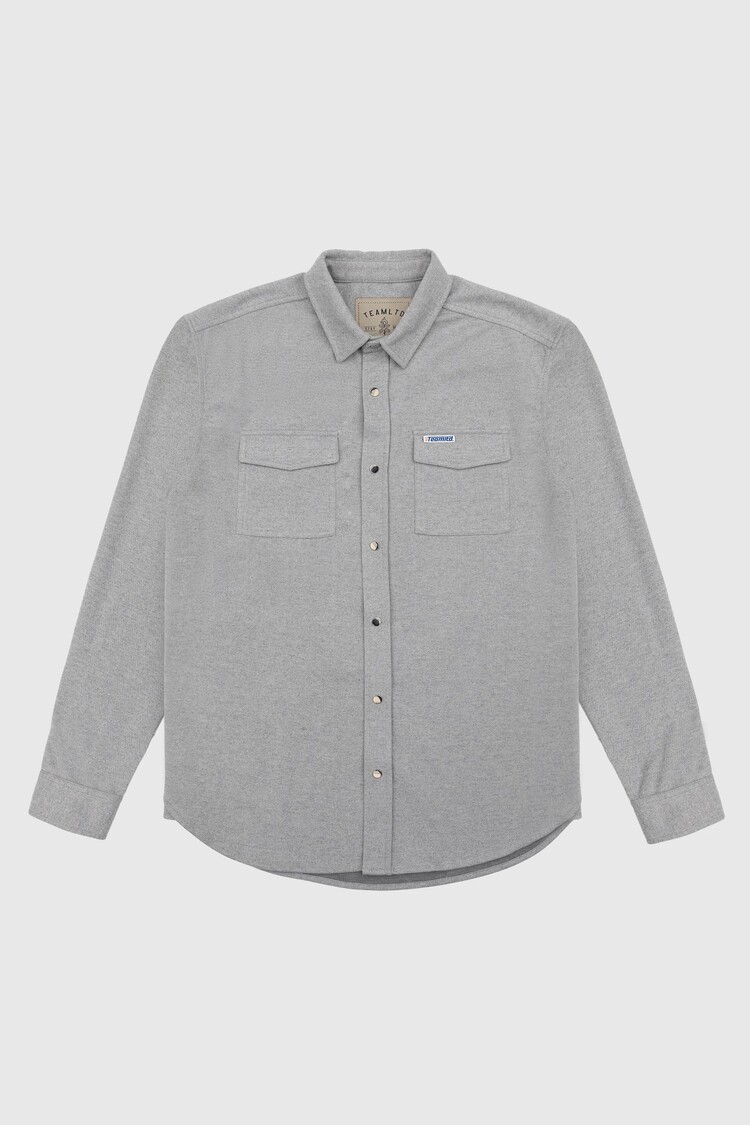 TEAMLTD TEAMLTD Flex Button Up | Grey