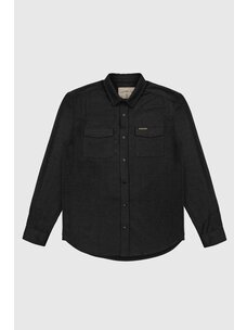 TEAMLTD Flex Button Up | Black