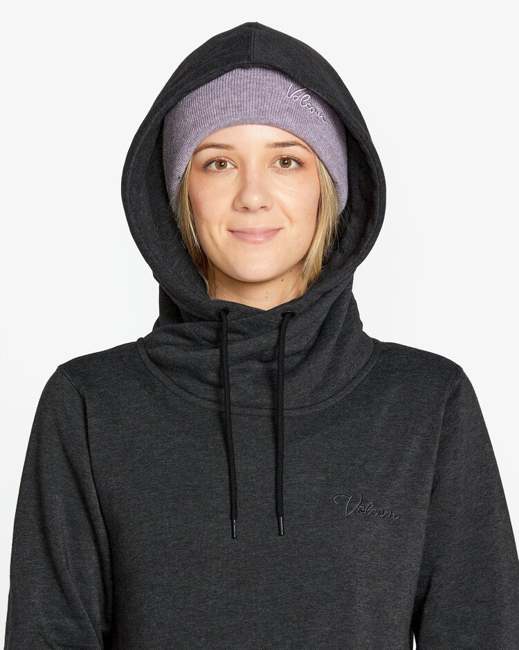 Volcom Volcom Womens Tower Pullover Fleece | Black