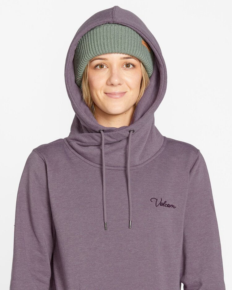 Volcom Volcom Womens Tower Pullover Fleece | Dusty Lavender