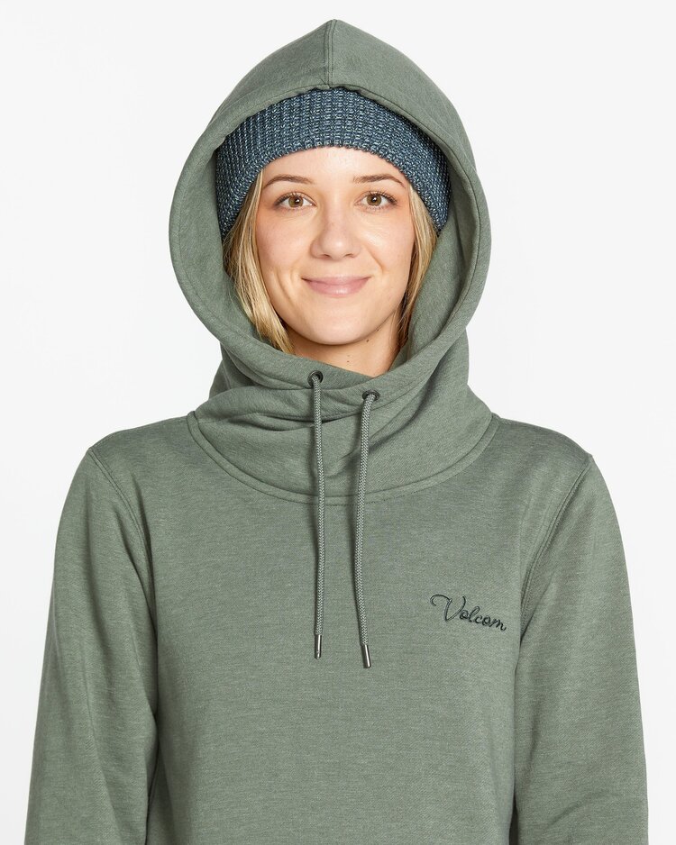 Volcom Volcom Womens Tower Pullover Fleece | Lichen Green