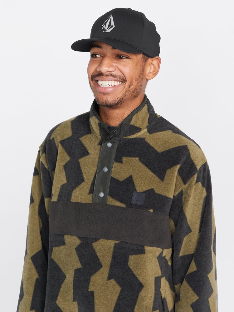 Volcom Stone Tech Flexfit Delta | Black