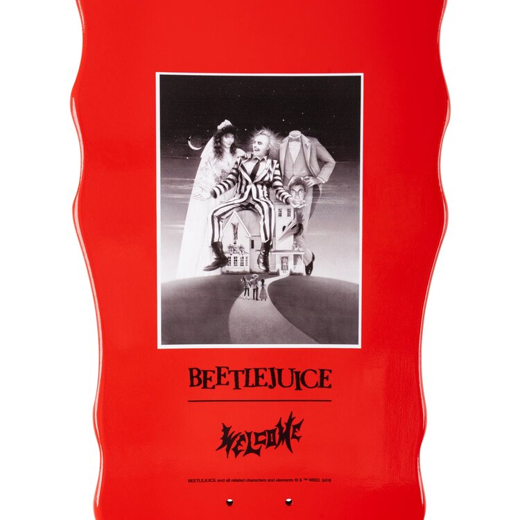 Welcome Welcome Beetlejuice X Welcome Carousel Deck | Red Dip