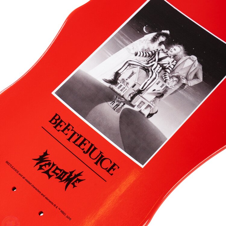 Welcome Welcome Beetlejuice X Welcome Carousel Deck | Red Dip