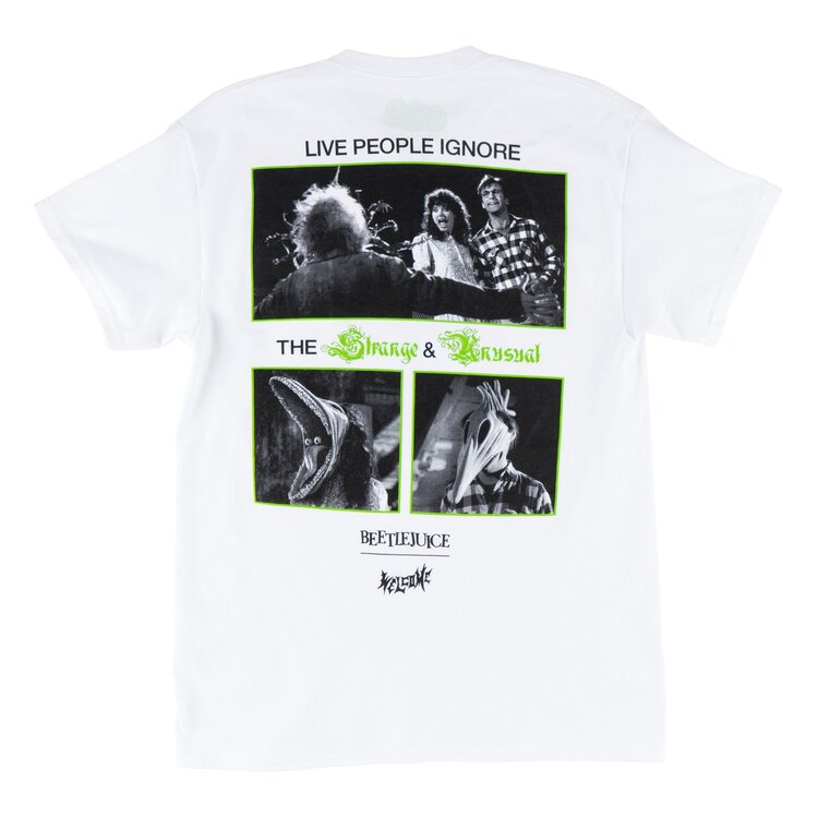 Welcome Welcome Beetlejuice x Welcome Trust Tee | White