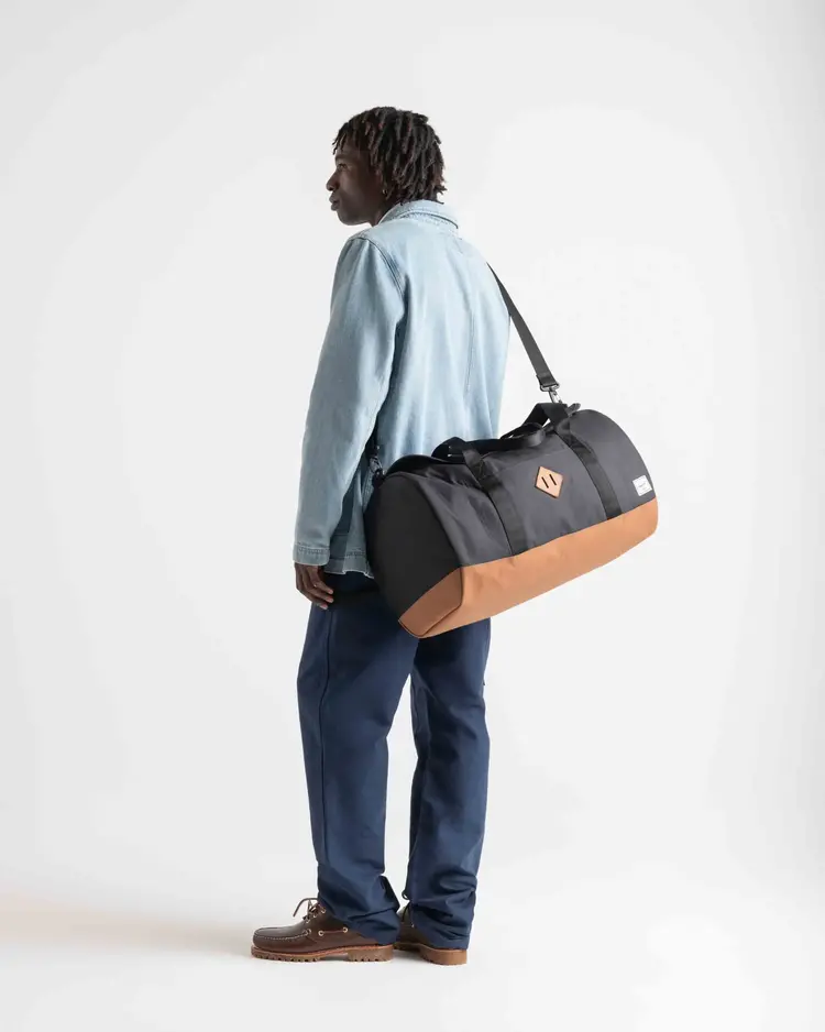 Herschel Herschel Heritage Duffle | Raven Crosshatch