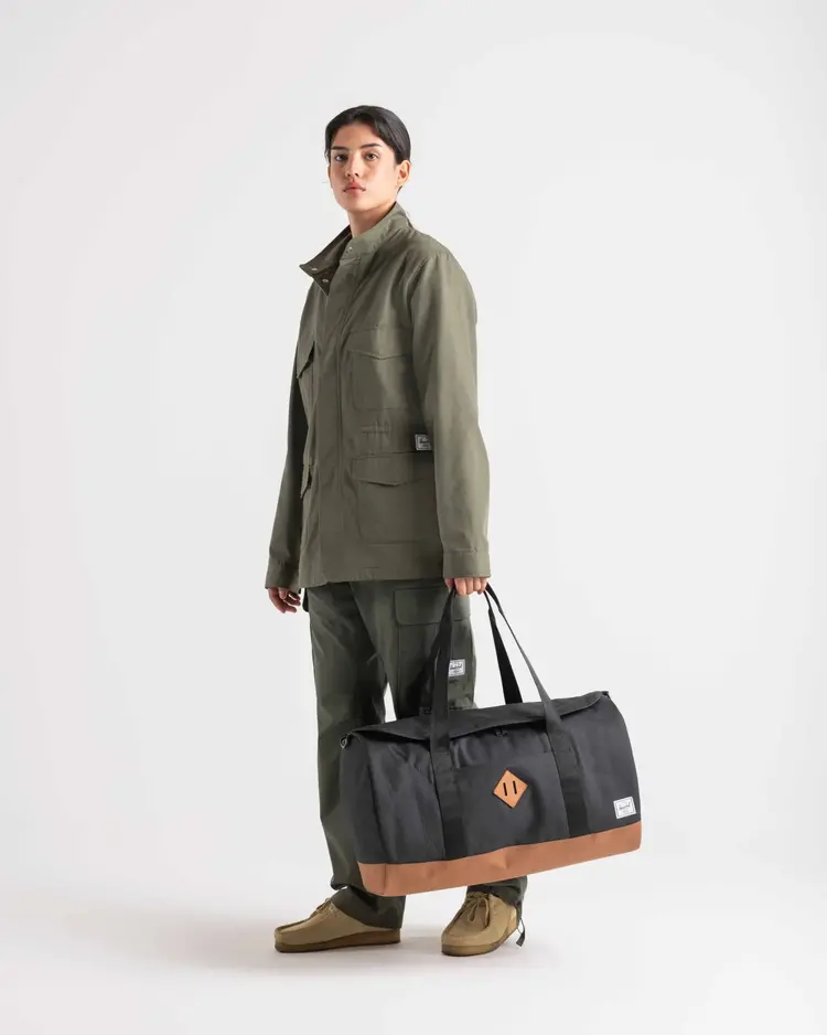 Herschel Heritage Duffle | Raven Crosshatch