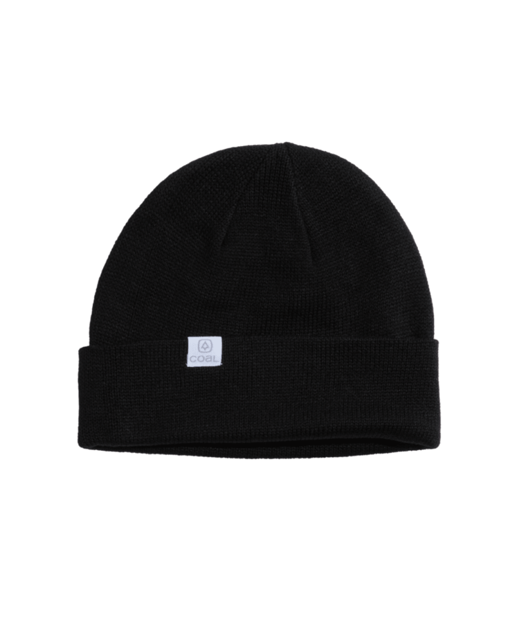Coal The FLT Recycled Polylana Knit Beanie | Black