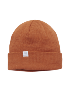 Coal Coal The FLT Recycled Polylana Knit Beanie | Burnt Orange