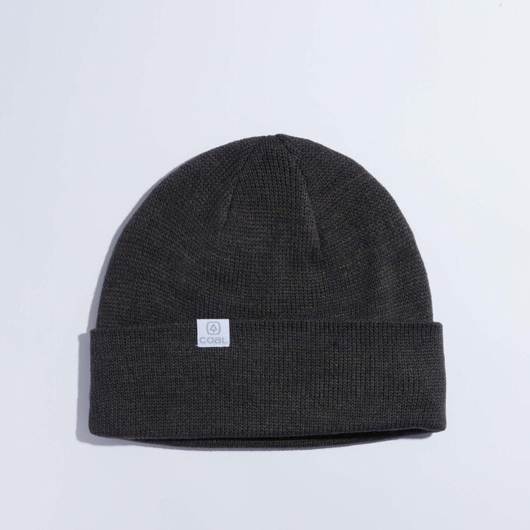 Coal Coal The FLT Recycled Polylana Knit Beanie | Charcoal