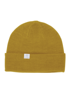 Coal Coal The FLT Recycled Polylana Knit Beanie | Mustard