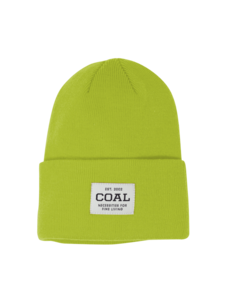 Coal Coal The Uniform Knit Cuff Beanie | Acid Green