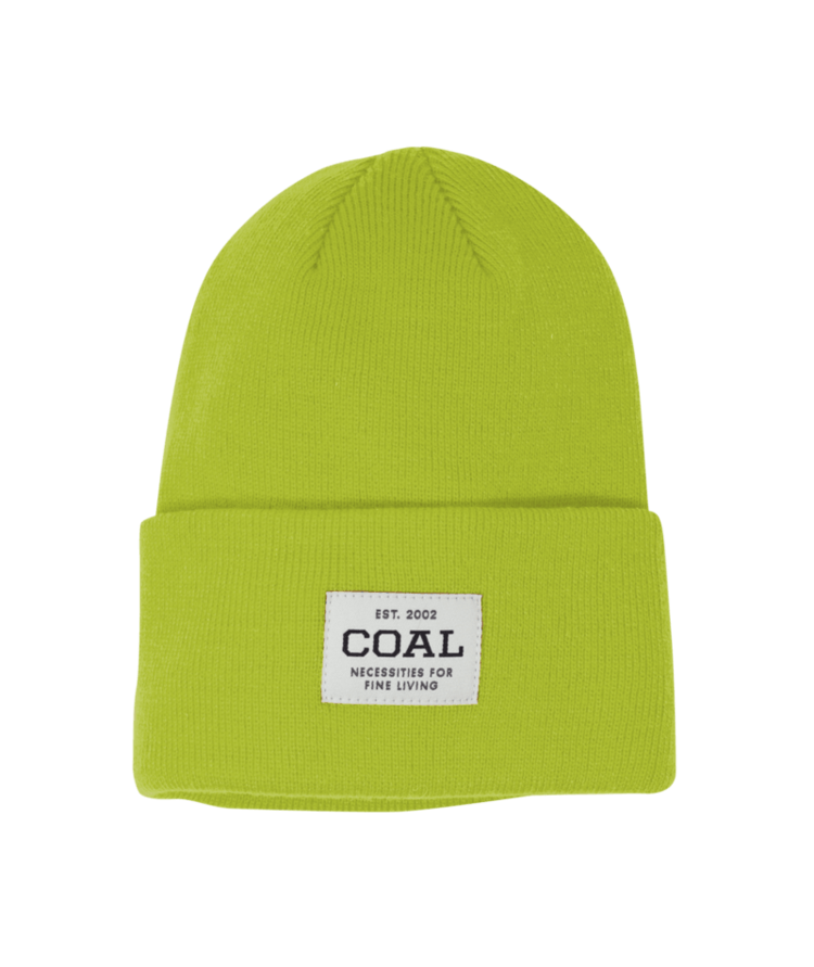 Coal Coal The Uniform Knit Cuff Beanie | Acid Green