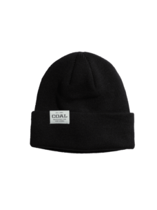 Coal Coal The Uniform Low Knit Cuff Beanie | Black